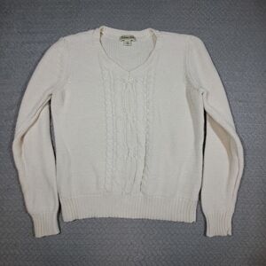 St. John's Bay Cream Knit Sweater